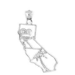 Sterling Silver Tennessee Pendant