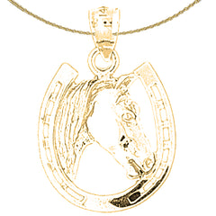 Segelfisch-Anhänger aus Sterlingsilber (rhodiniert oder gelbvergoldet)