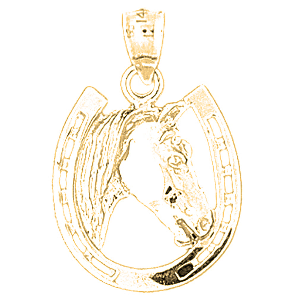 Yellow Gold-plated Silver Sailfish Pendant