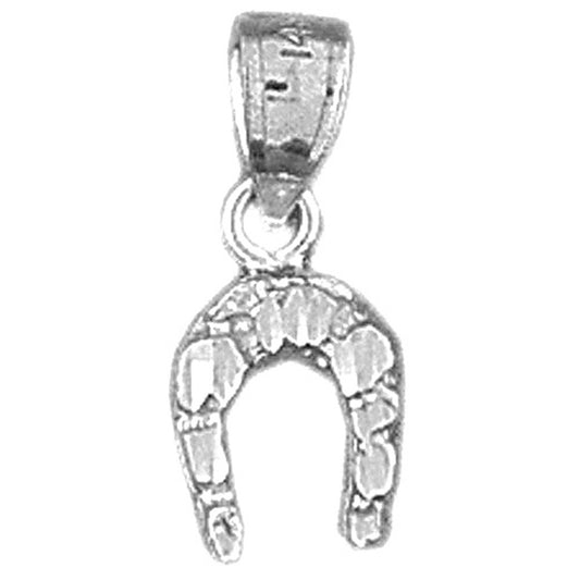 Sterling Silver Horseshoe Pendant