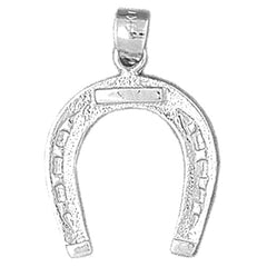 Sterling Silver Horseshoe Pendant