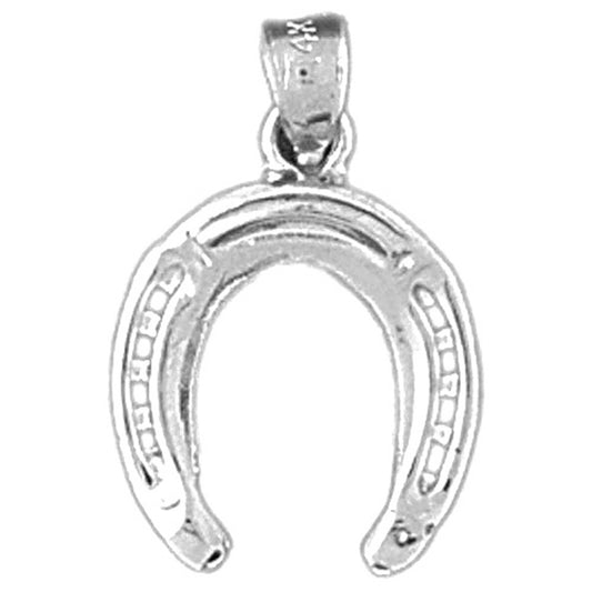 Sterling Silver Horseshoe Pendant