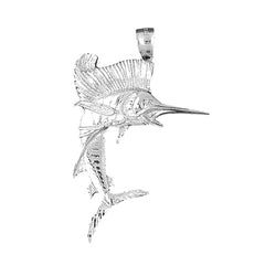 Sterling Silver Sailfish Pendant