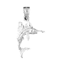 Sterling Silver Sailfish Pendant