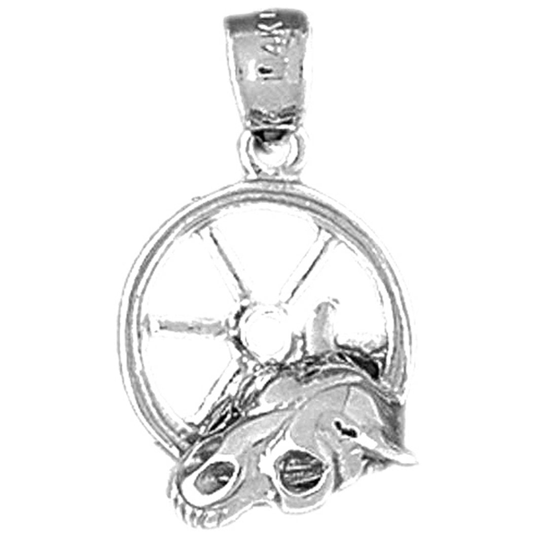 Sterling Silver Donkey Pendant