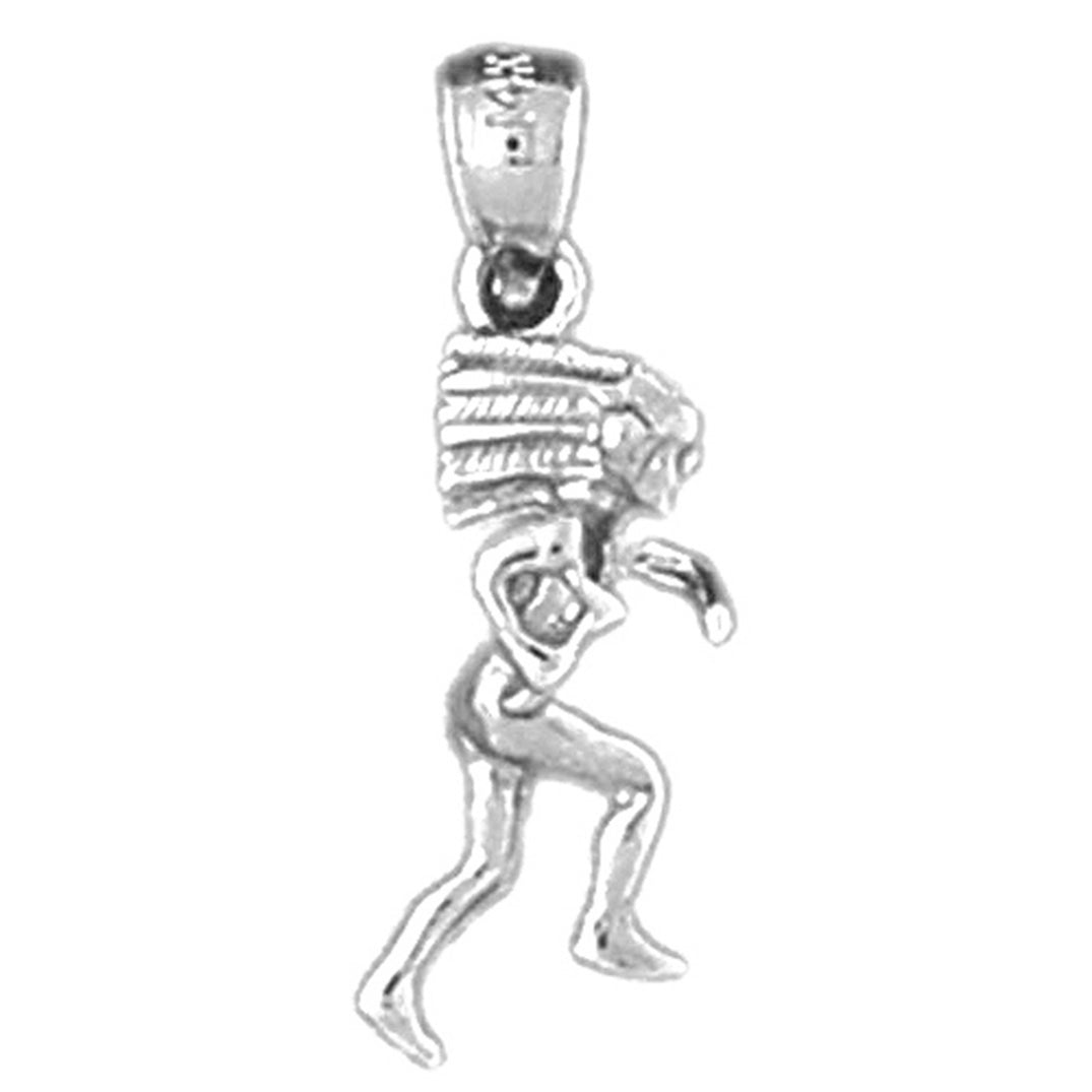 Sterling Silver 3D Indian Pendants