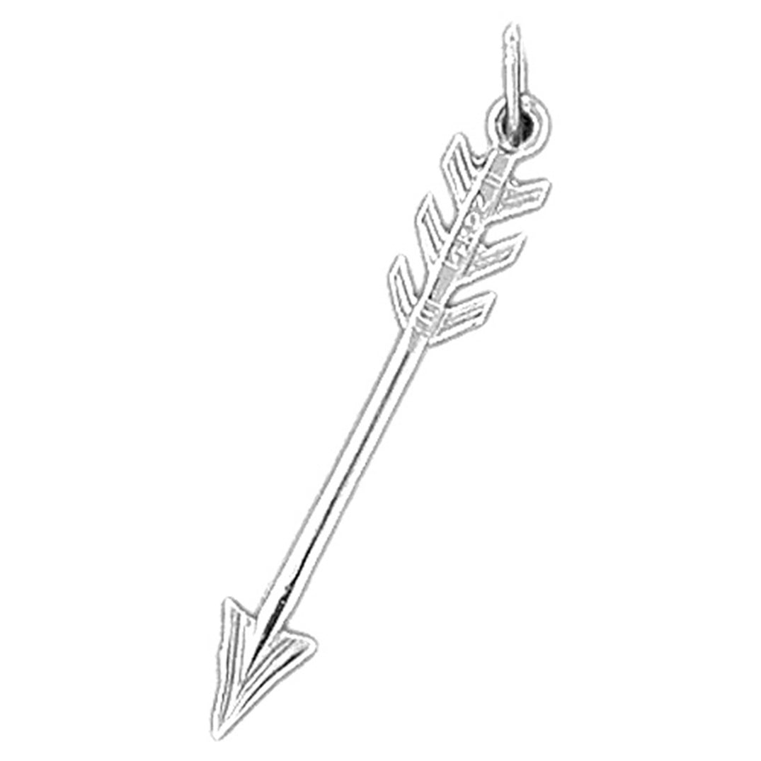 Sterling Silver Arrow Pendant