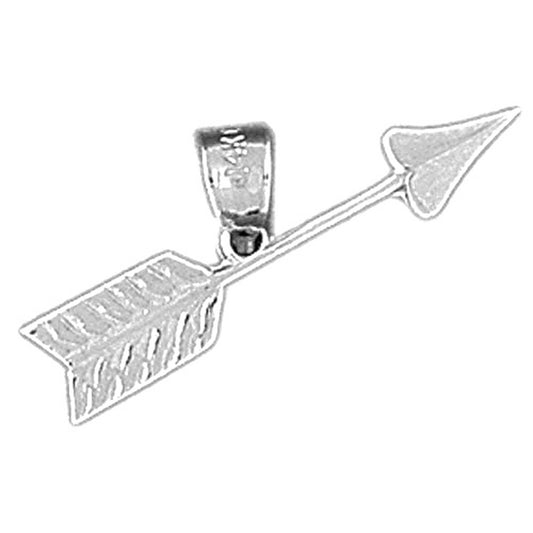 Sterling Silver Arrow Pendant