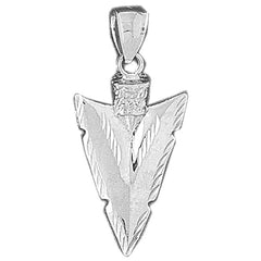 Sterling Silver Arrowhead Pendant