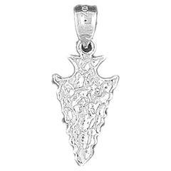 Sterling Silver Arrowhead Pendant