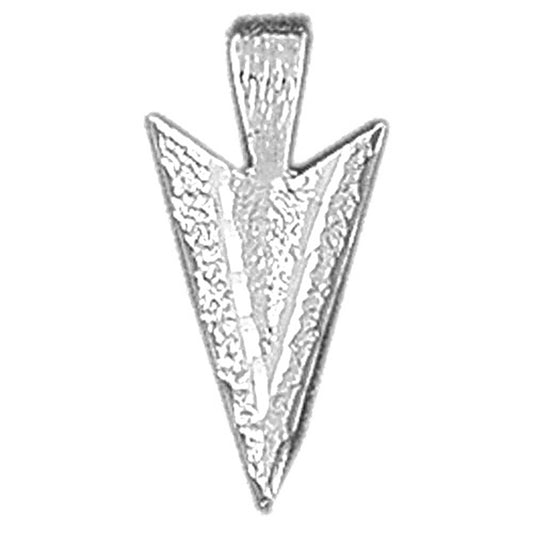 Sterling Silver Arrowhead Pendant
