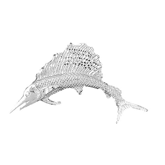 Sterling Silver Sailfish Pendant