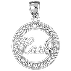Sterling Silver Alaska Pendants