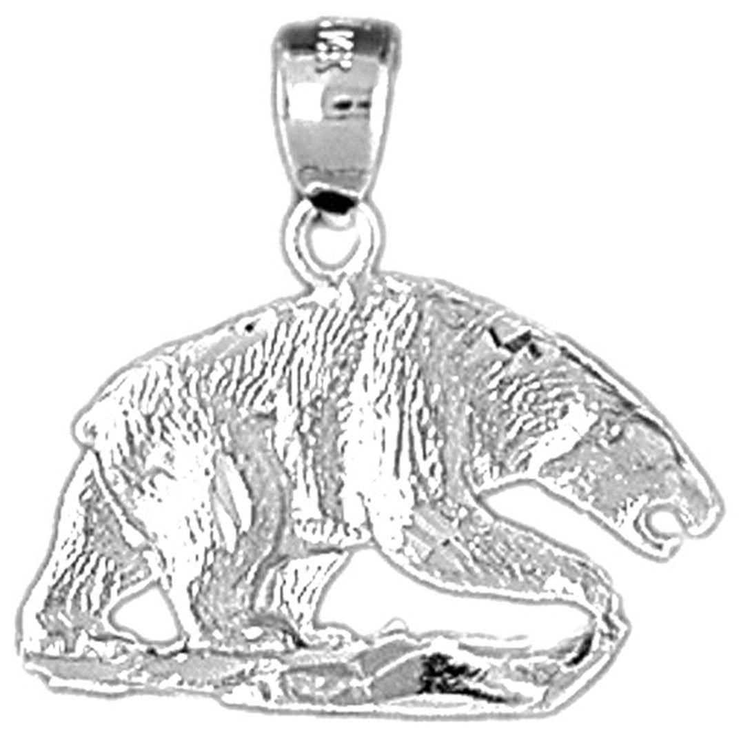 Sterling Silver Bear Pendants