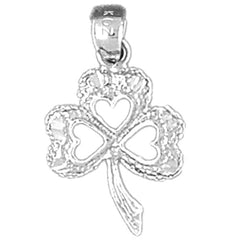 Sterling Silver Shamrock, Clover Pendant