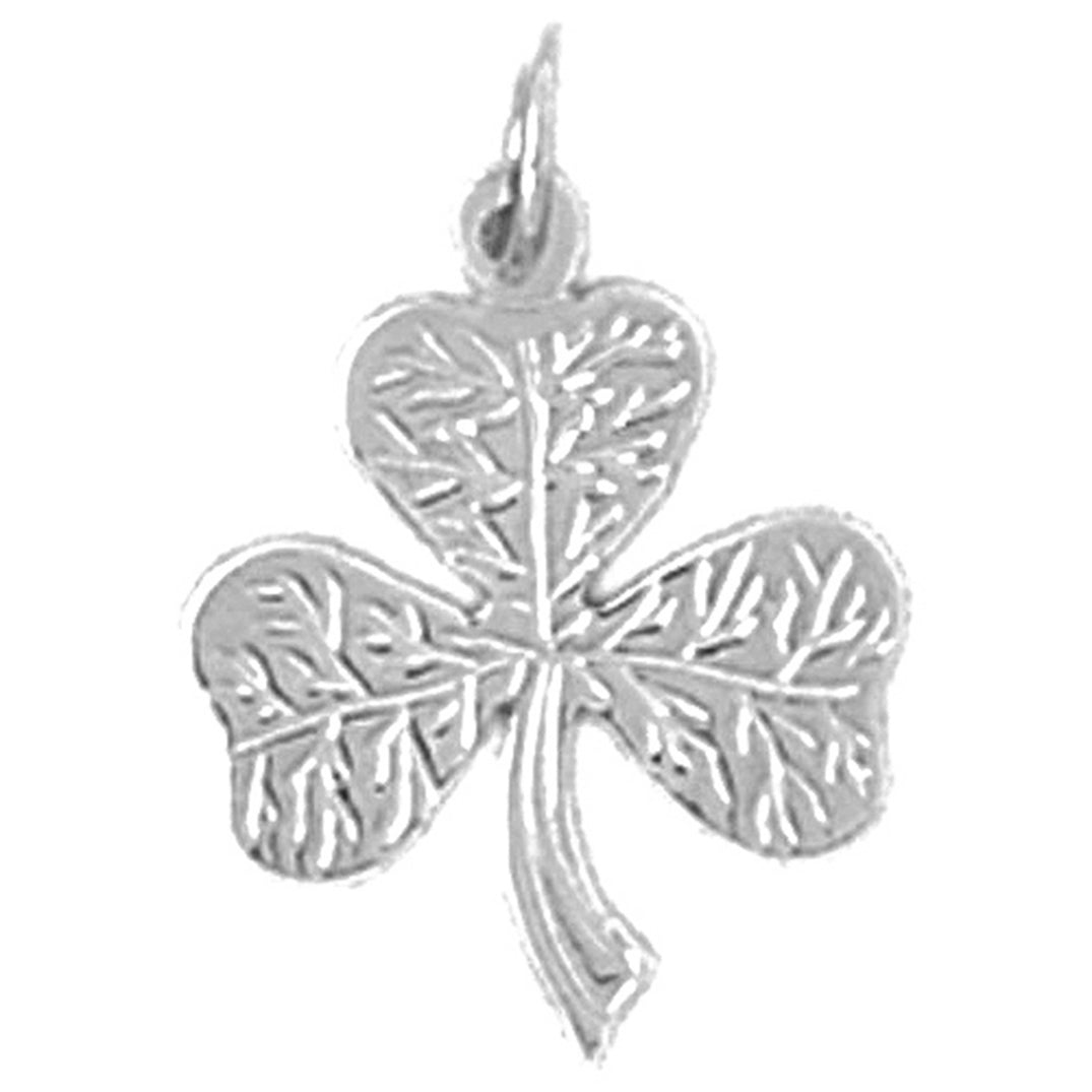 Sterling Silver Shamrock, Clover Pendant