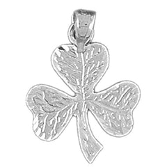 Sterling Silver Shamrock, Clover Pendant