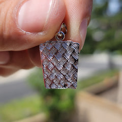 Colgante de naipes, as y rey de plata de ley (chapado en rodio o oro amarillo)