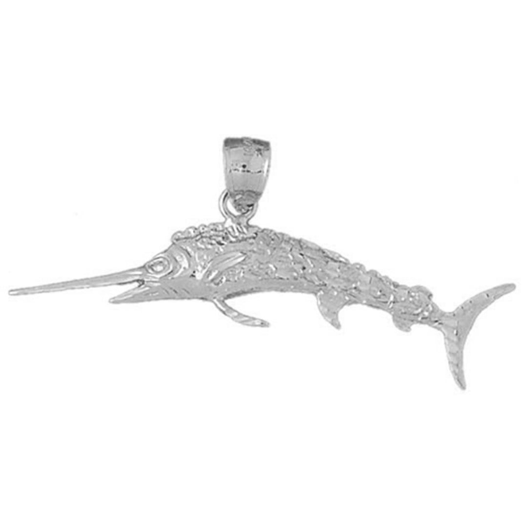 Sterling Silver Mahi Mahi Pendant