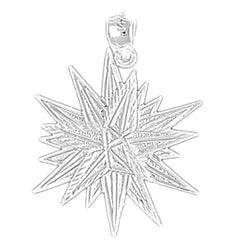 Sterling Silver Shining Star Pendant