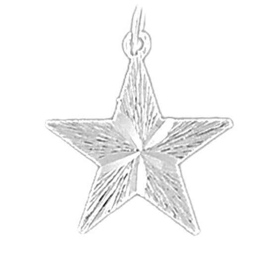 Sterling Silver Star Pendant