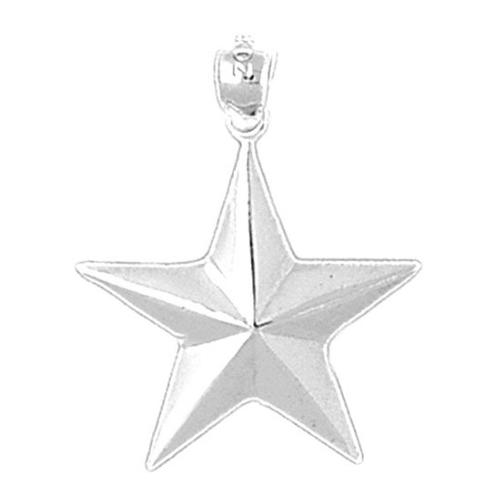Sterling Silver Star Pendant