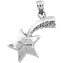 Sterling Silver Shooting Star Pendant