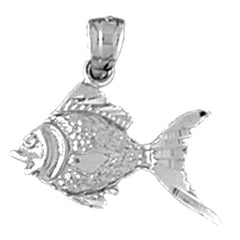 Sterling Silver Goldfish Pendant