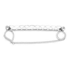 Sterling Silver Safety Pin Pendants