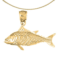 Colgante de bajo de plata de ley (bañado en rodio o oro amarillo)