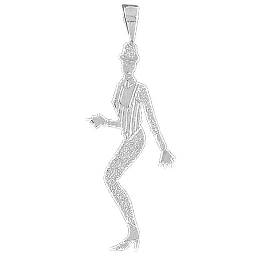 Sterling Silver Dancer Pendant