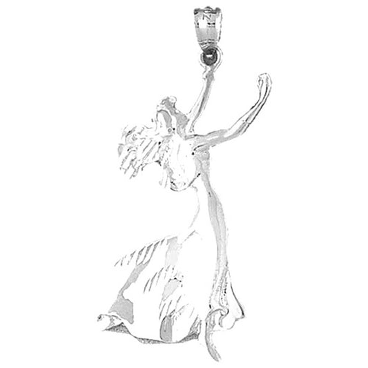 Sterling Silver Dancer Pendant