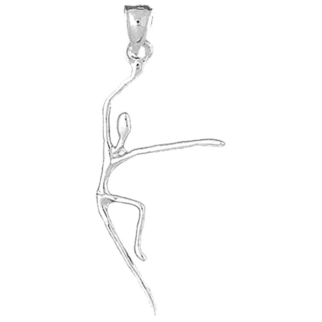 Sterling Silver Dancer Pendant