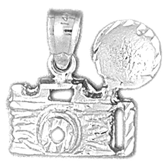 Sterling Silver Camera Pendant