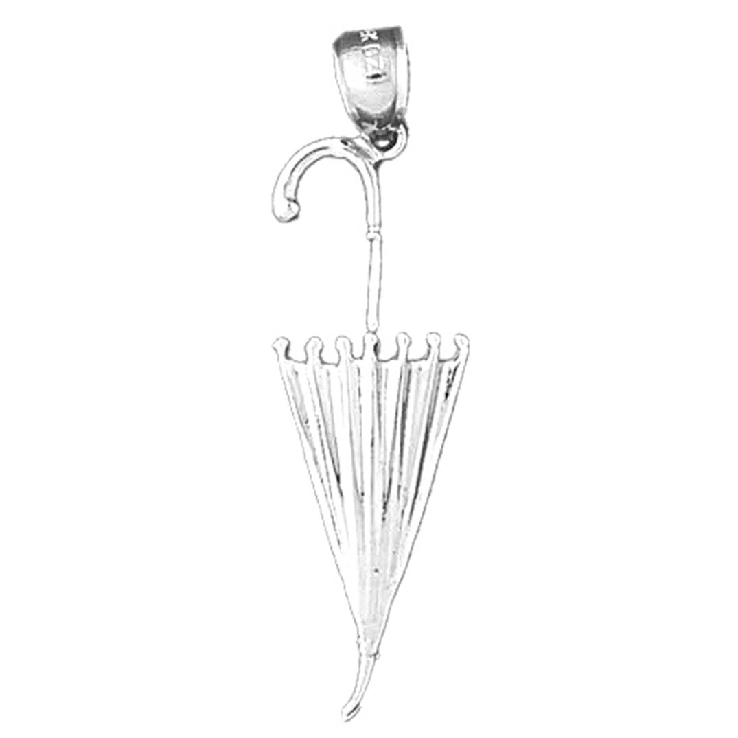 Sterling Silver Umbrella Pendant