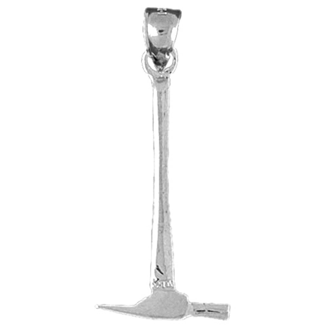 Sterling Silver Pick Ax Pendant