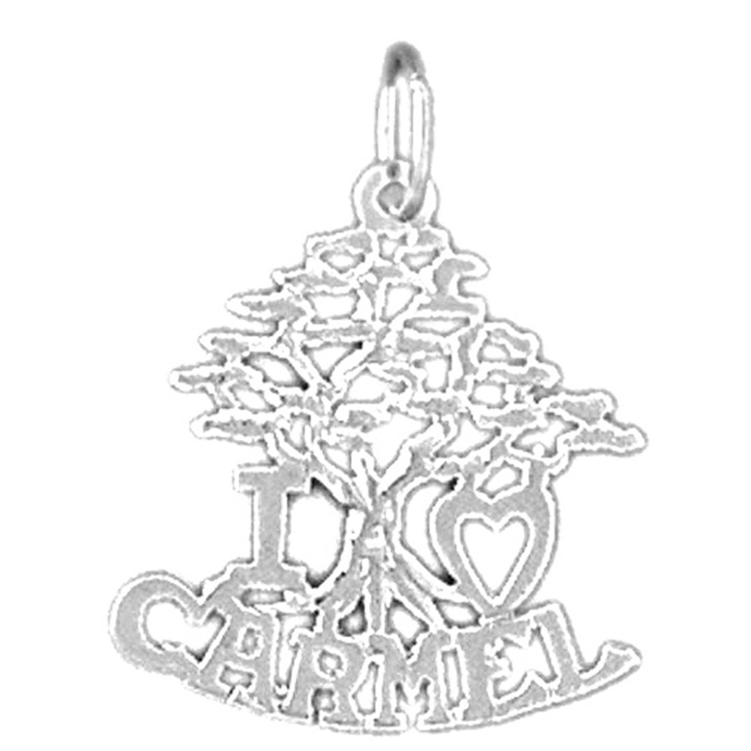 Sterling Silver Cedar Tree Pendant