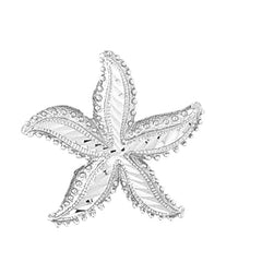 Sterling Silver Starfish Pendant