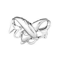 Sterling Silver Dolphins Pendant