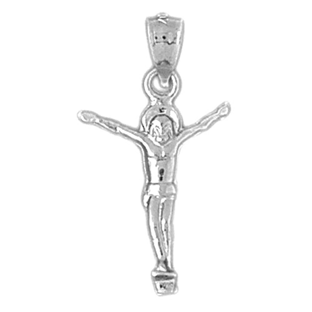 Sterling Silver Jesus Pendant