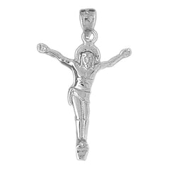 Sterling Silver Jesus Pendant