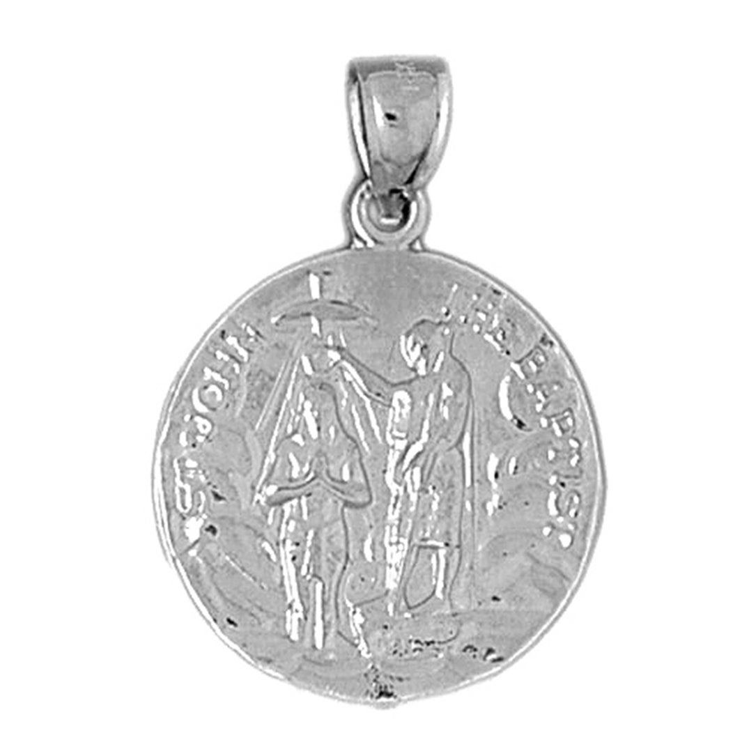 Sterling Silver St. John Pendant