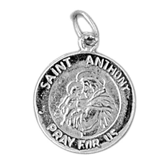 Sterling Silver St. Anthony Pendant