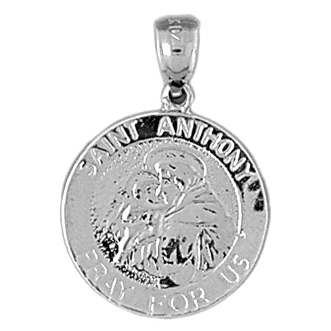 Sterling Silver St. Anthony Pendant