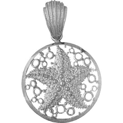 Sterling Silver Starfish Pendant
