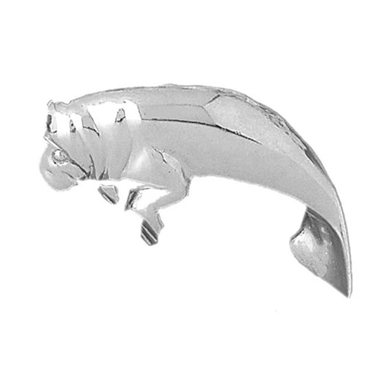 Sterling Silver Manatee Pendant