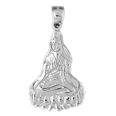 Sterling Silver Buddah Pendant