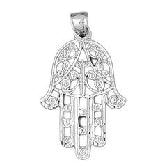 Sterling Silver Chamsah Pendant