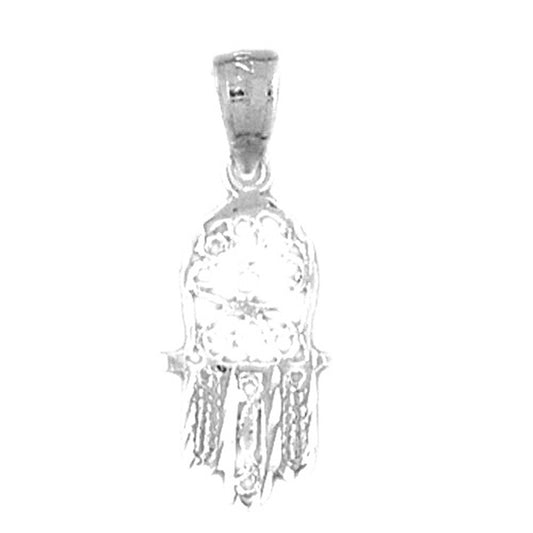 Sterling Silver Chamsah Pendant