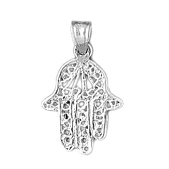 Sterling Silver Chamsah Pendant